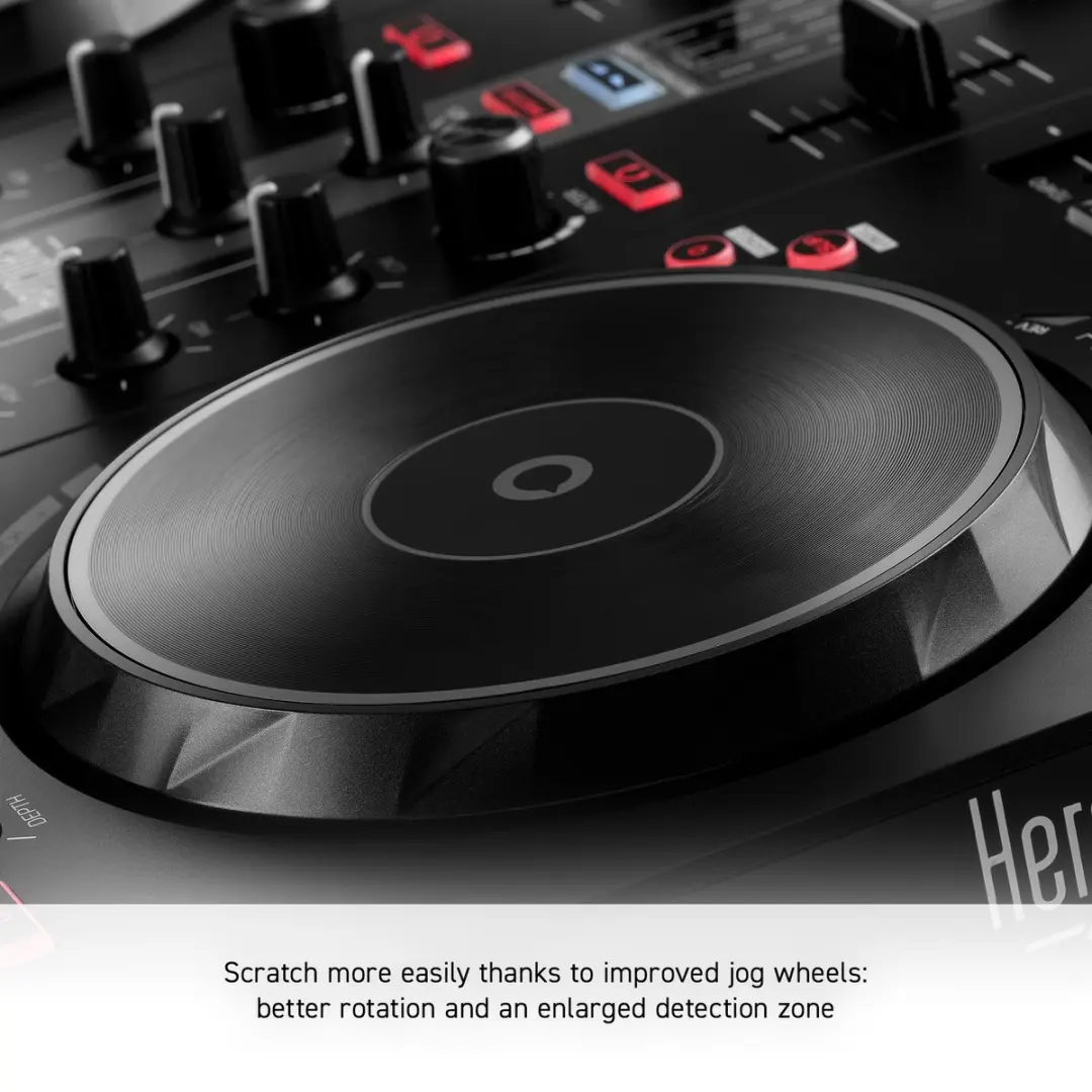 Hercules DJControl Inpulse 300 MK2 DJ Controller - 2 Kanalen - 16 Pads - Zwart