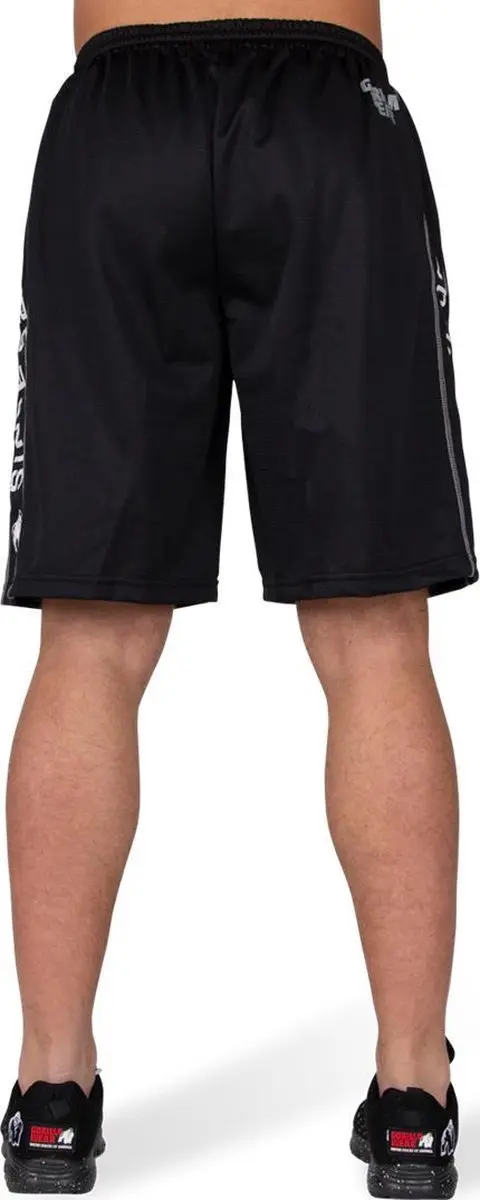 Gorilla Wear Functional Mesh Short S/M - Zwart/Wit