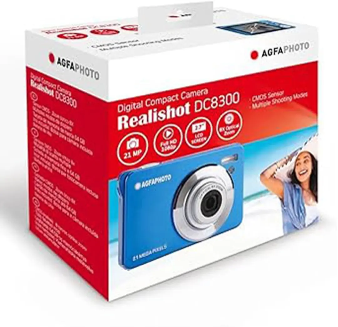 AgfaPhoto Realishot DC8300BL Compactcamera - 21MP - Blauw