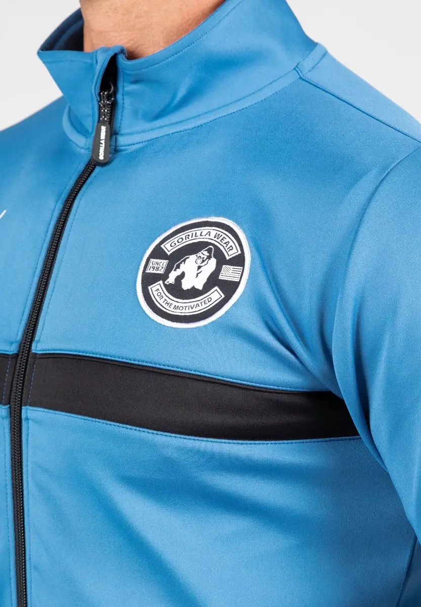 Gorilla Wear Vernon Trainingsjas - Blauw S
