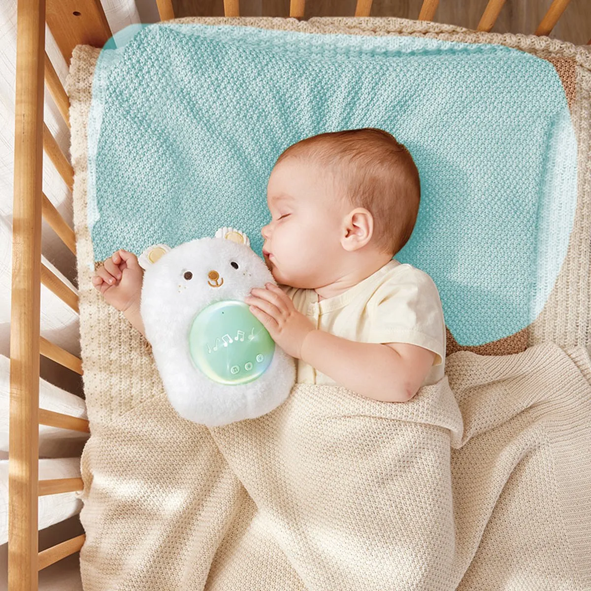 Hape Baby Muziekbeertje - Wit