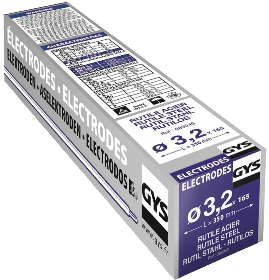 Gys Elektrodes O3.2mm 165 Stuks