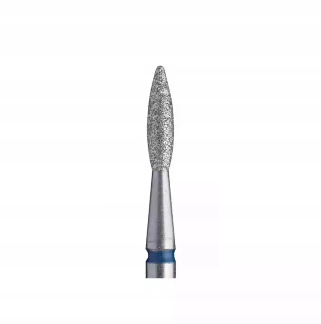 STALEKS Pro Diamant Freesbit Vlamvorm 2.1mm - Blauw Medium