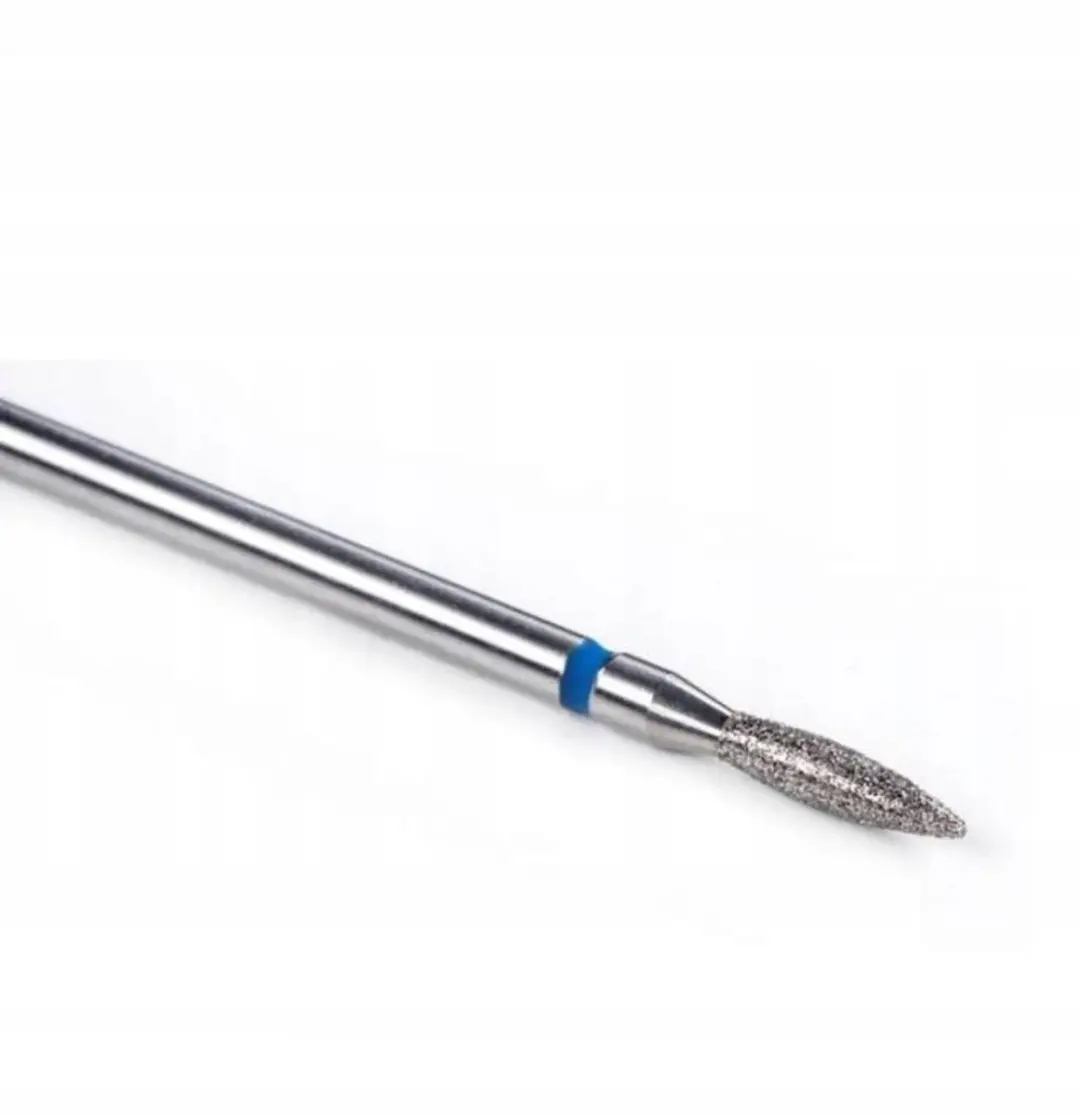 STALEKS Pro Diamant Freesbit Vlamvorm 2.1mm - Blauw Medium