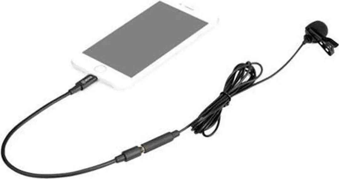Boya BY-M2 Lavalier Microfoon - Zwart