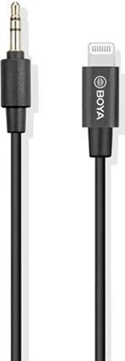 Boya BY-M2 Lavalier Microfoon - Zwart