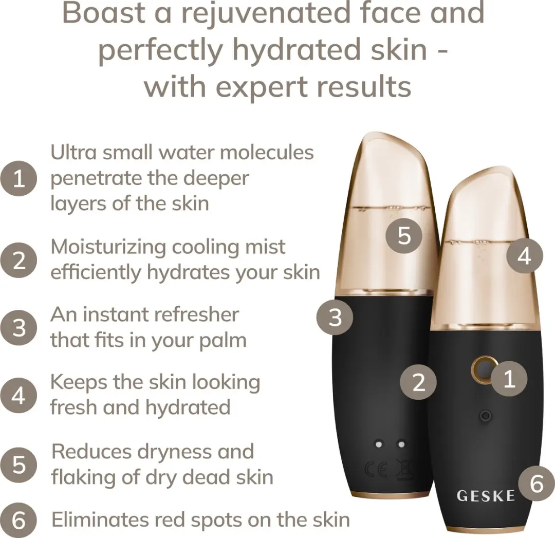 GESKE SmartAppGuided Facial Hydration Refresher GK000059GY01 - Gezichtsreiniger - Grijs