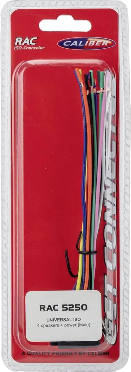 Caliber ISO Stekker RAC5250