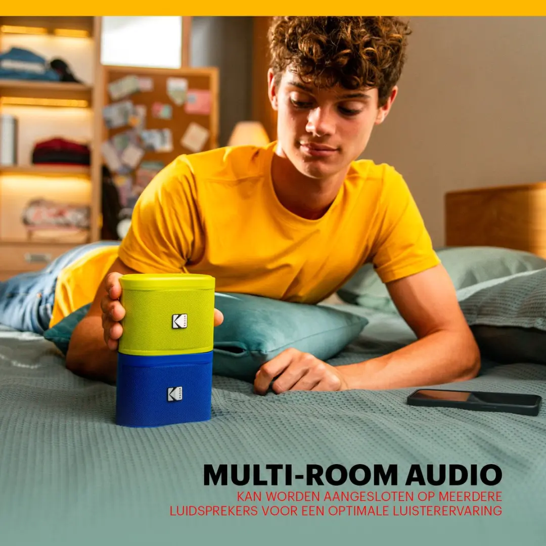 Kodak SoundBrix SBRIX Bluetooth Speaker 5W - Zwart