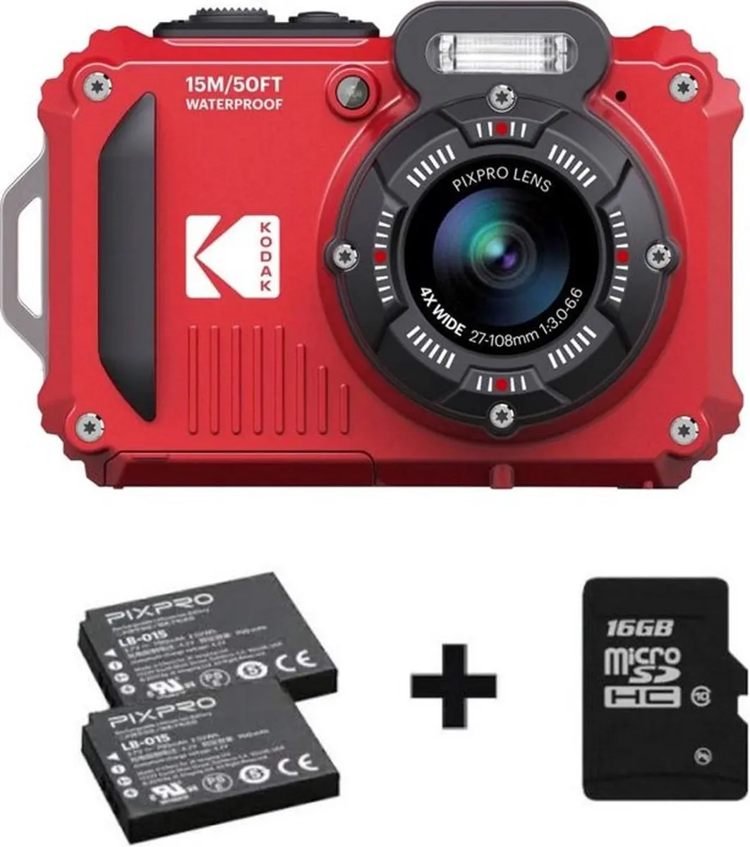 Kodak WPZ2 Onderwatercamera 16MP