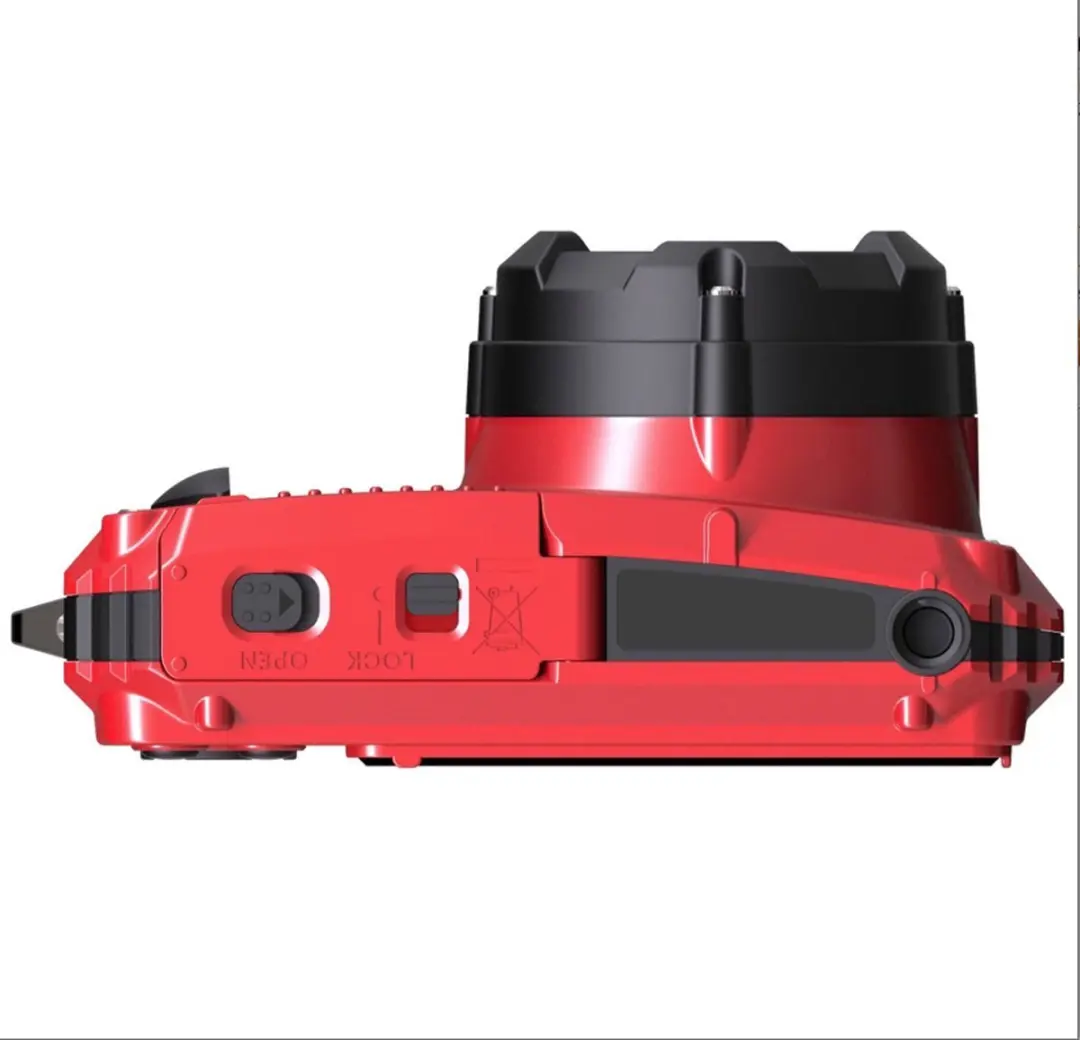 Kodak WPZ2 Onderwatercamera 16MP - Rood - 2x Accu & 16GB