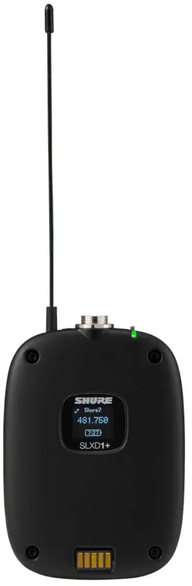Shure SLXD14D+ G65 Bodypack Systeem - 470-606 MHz