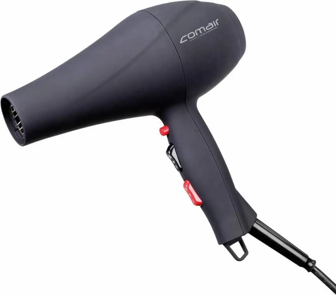 Comair Black Turbo Haardroger 2200W - 2 Snelheden