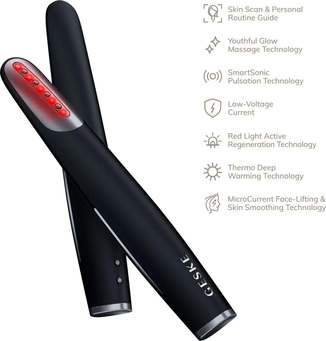 GESKE Skin Firming Wand GK000067BK01 - Gezichtsversteviger 7-in-1 - Zwart