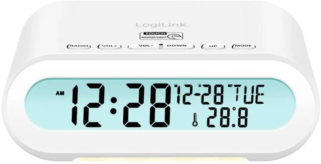 Logilink SC0121W Wekkerradio FM