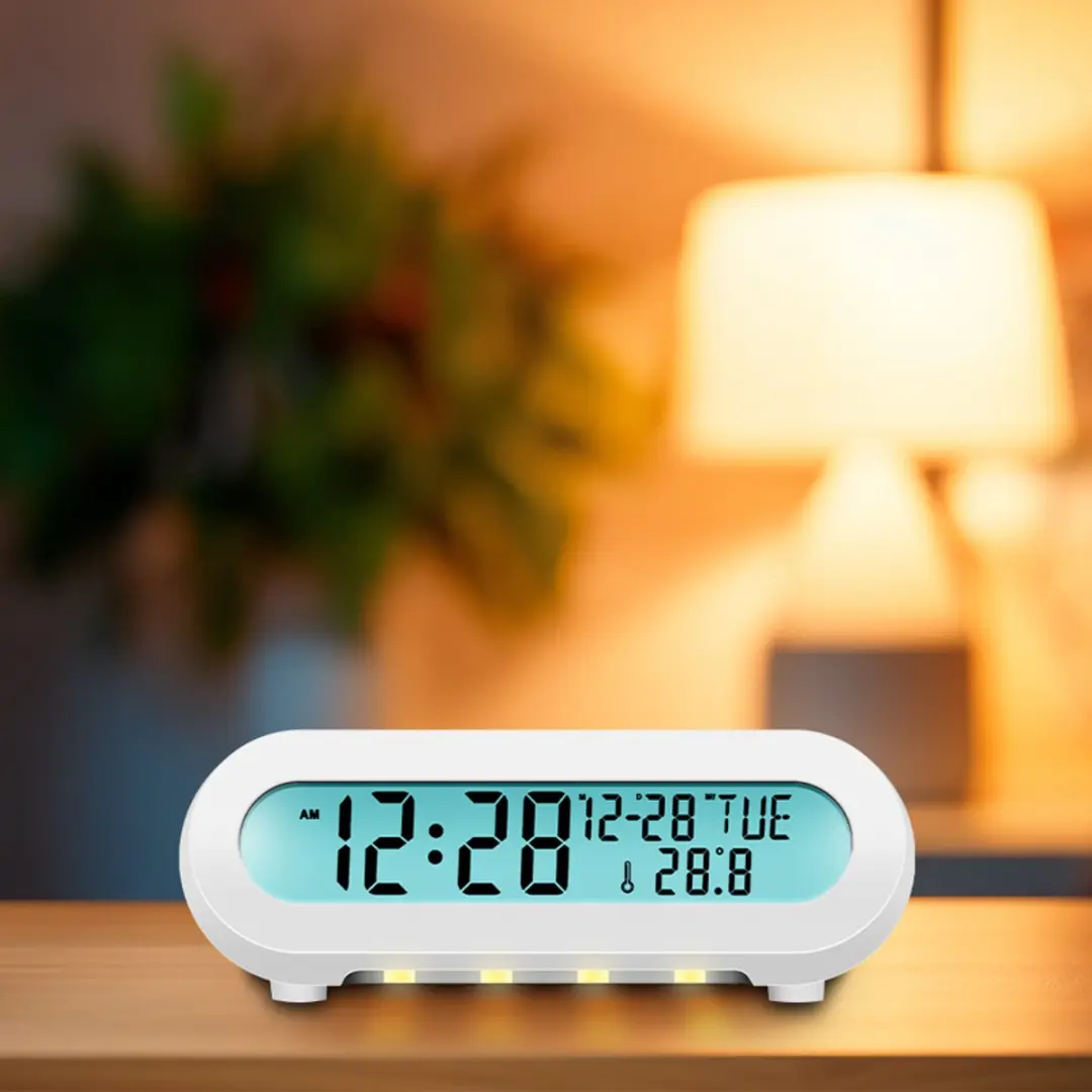 Logilink SC0121W Wekkerradio FM - Wit