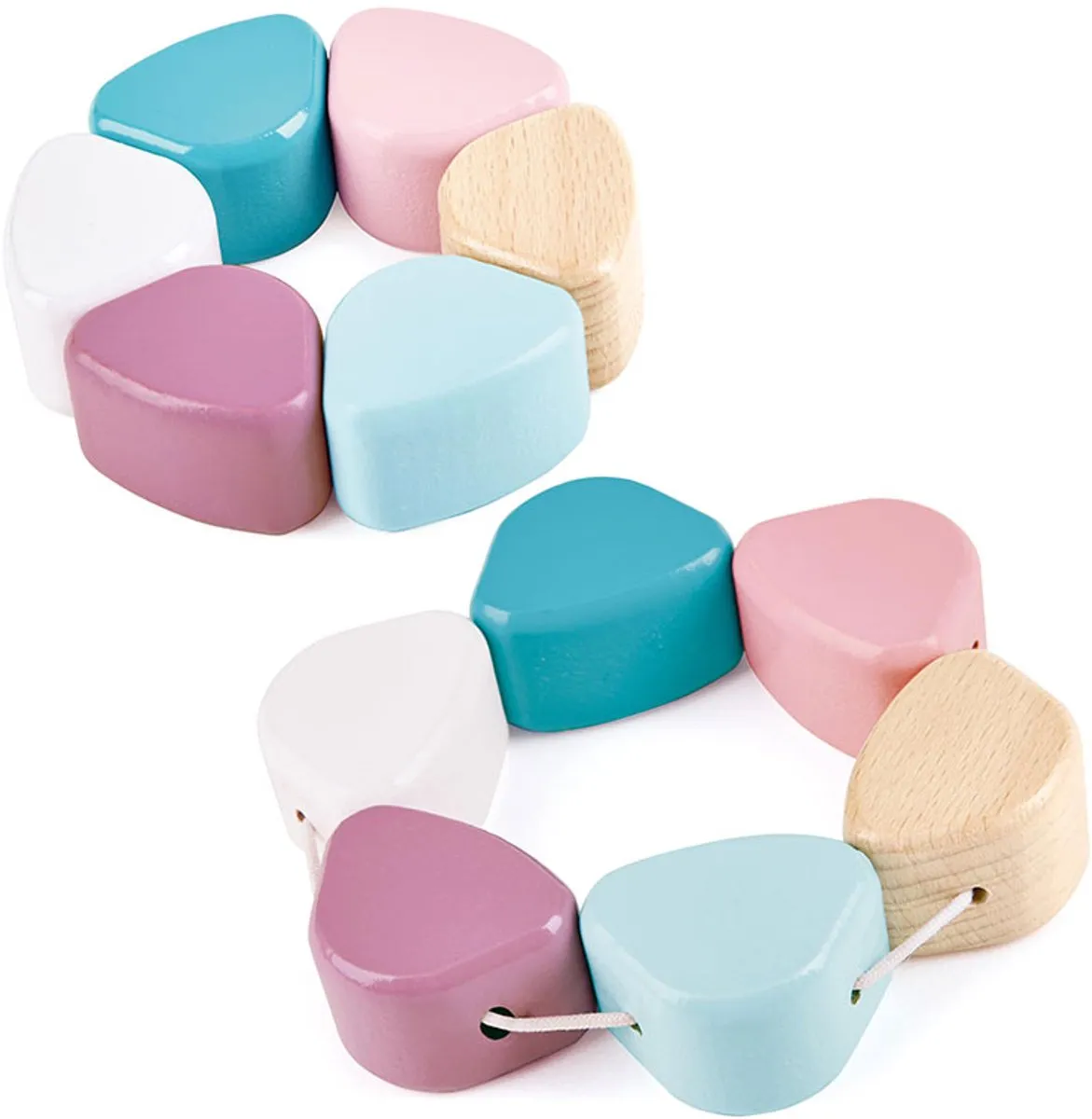 Hape Bunny Stapelaar E0107 - Veelkleurig - afbeelding 6 van 6