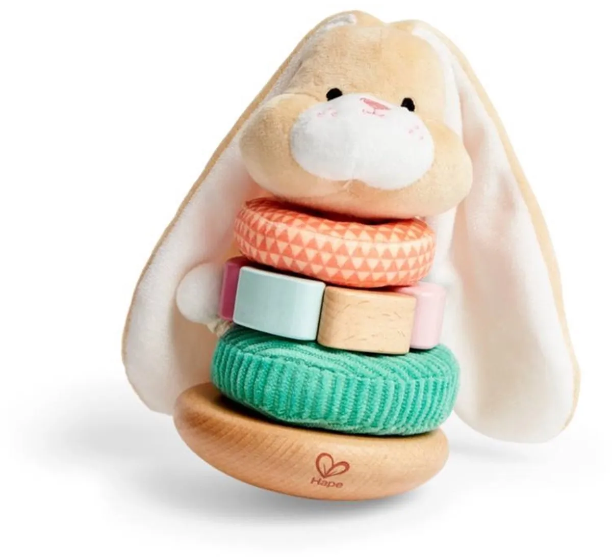 Hape Bunny Stapelaar E0107 - Veelkleurig