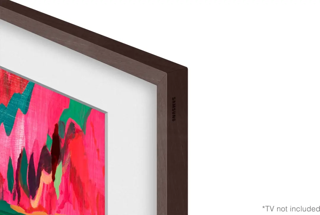 Samsung The Frame Modern VG-SCFF85BWBXC Verwisselbare Lijst - Walnoothout 85"