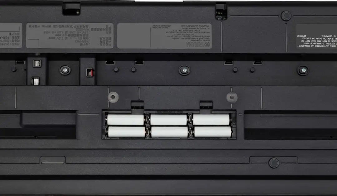 Yamaha PSR-F52 Keyboard - 61 Toetsen - Zwart - afbeelding 6 van 6