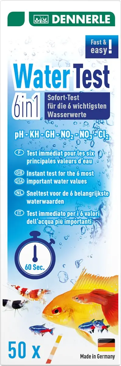 Dennerle Water Test 6-in-1