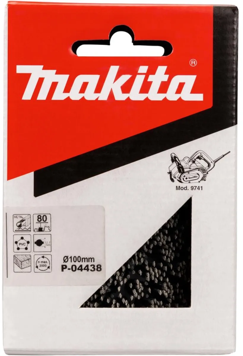 Makita Nylonborstel P-04438 100x120mm - afbeelding 2 van 6