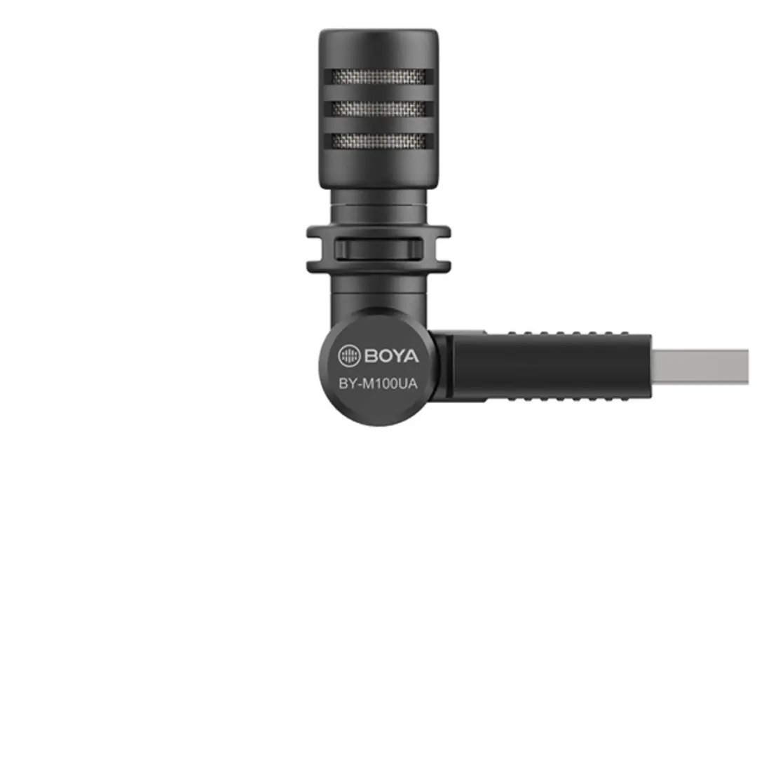 Boya BY-M100UA Microfoon - Laptop - Zwart