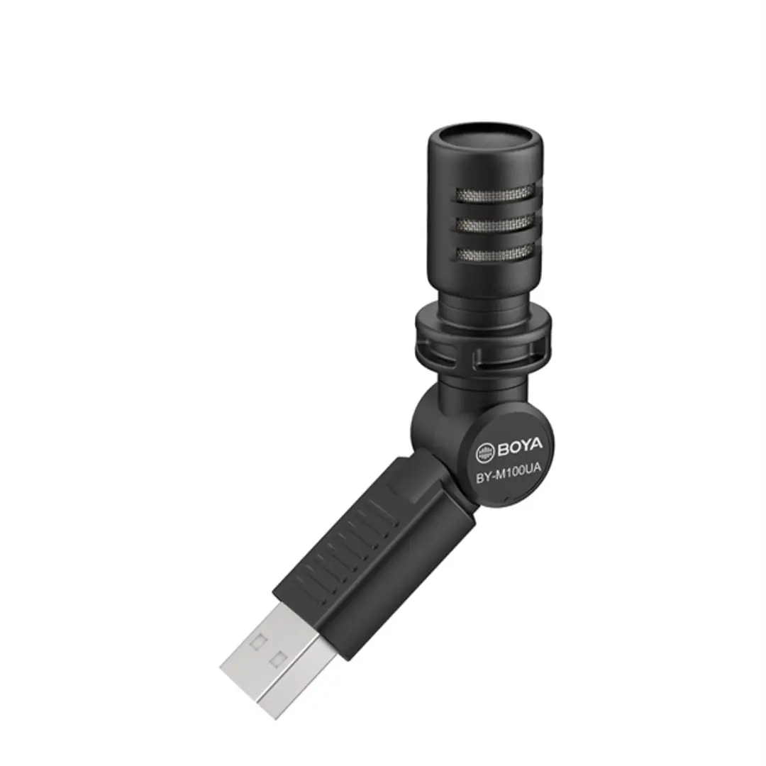 Boya BY-M100UA Microfoon - Laptop - Zwart