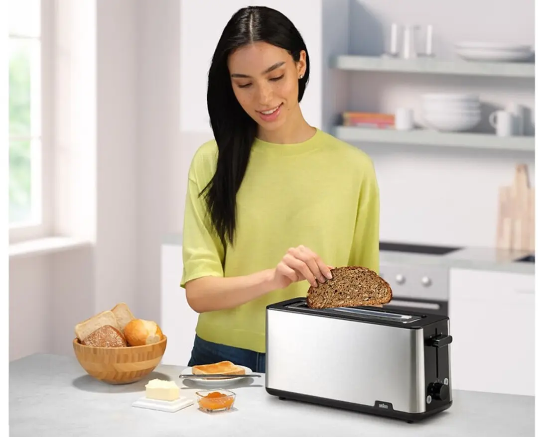 Braun HT1610BK Broodrooster 2 Sandwiches - Zwart