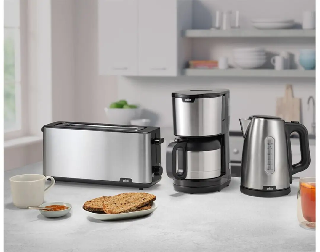 Braun HT1610BK Broodrooster 2 Sandwiches - Zwart