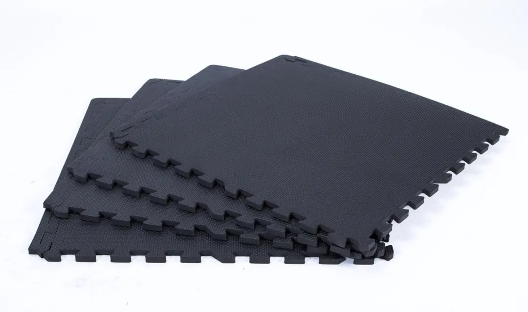Gymstick Puzzelmat 120x120cm - 4 Stuks - Zwart
