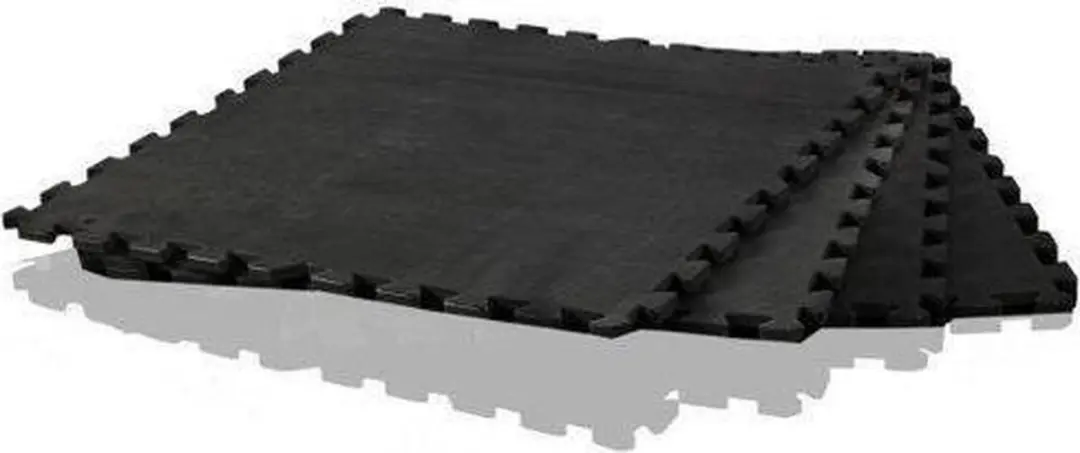 Gymstick Puzzelmat 120x120cm - 4 Stuks - Zwart