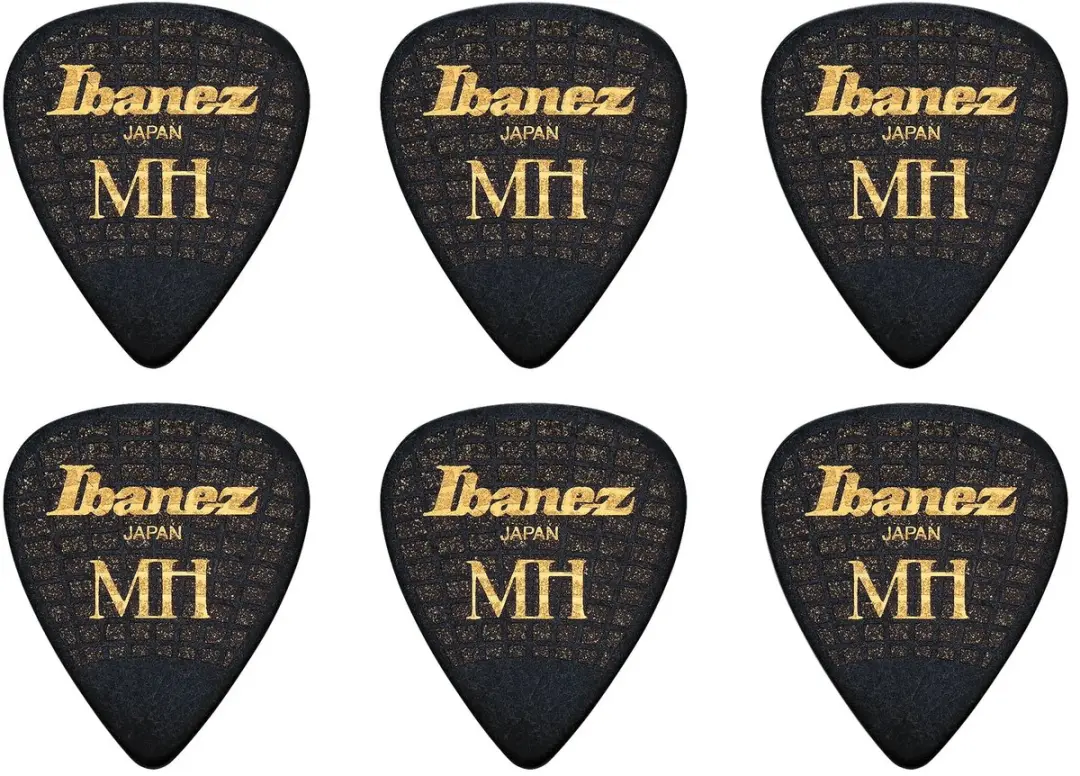 Ibanez Meshuggah Plectrums 1.00mm - 6 Stuks - Zwart