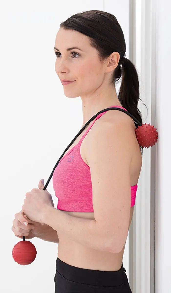 Gymstick Myofascia Massage Bal Rood