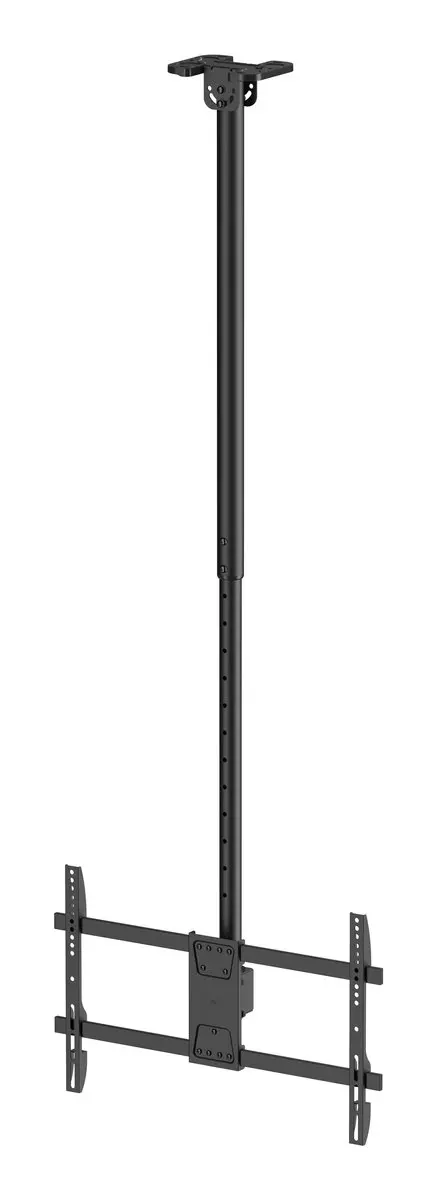 Deltaco ARM-0401-B Plafondbeugel - 37-86" - 1090-1690mm - 60kg - Zwart