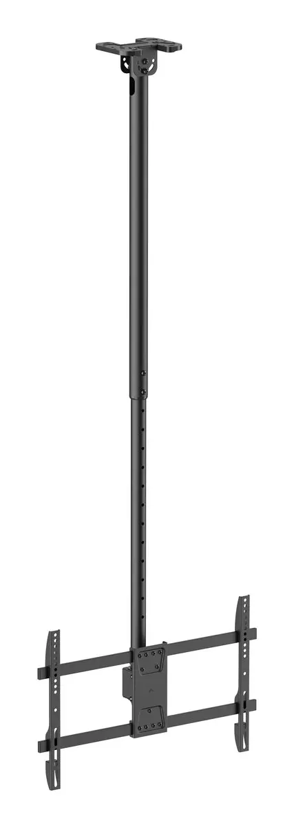 Deltaco ARM-0401-B Plafondbeugel - 37-86" - 1090-1690mm - 60kg - Zwart