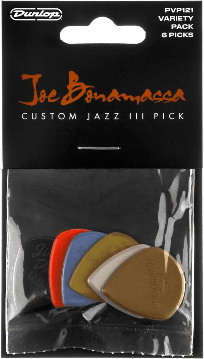 Dunlop PVP121 Bonamassa Variety Pack Plectrumset
