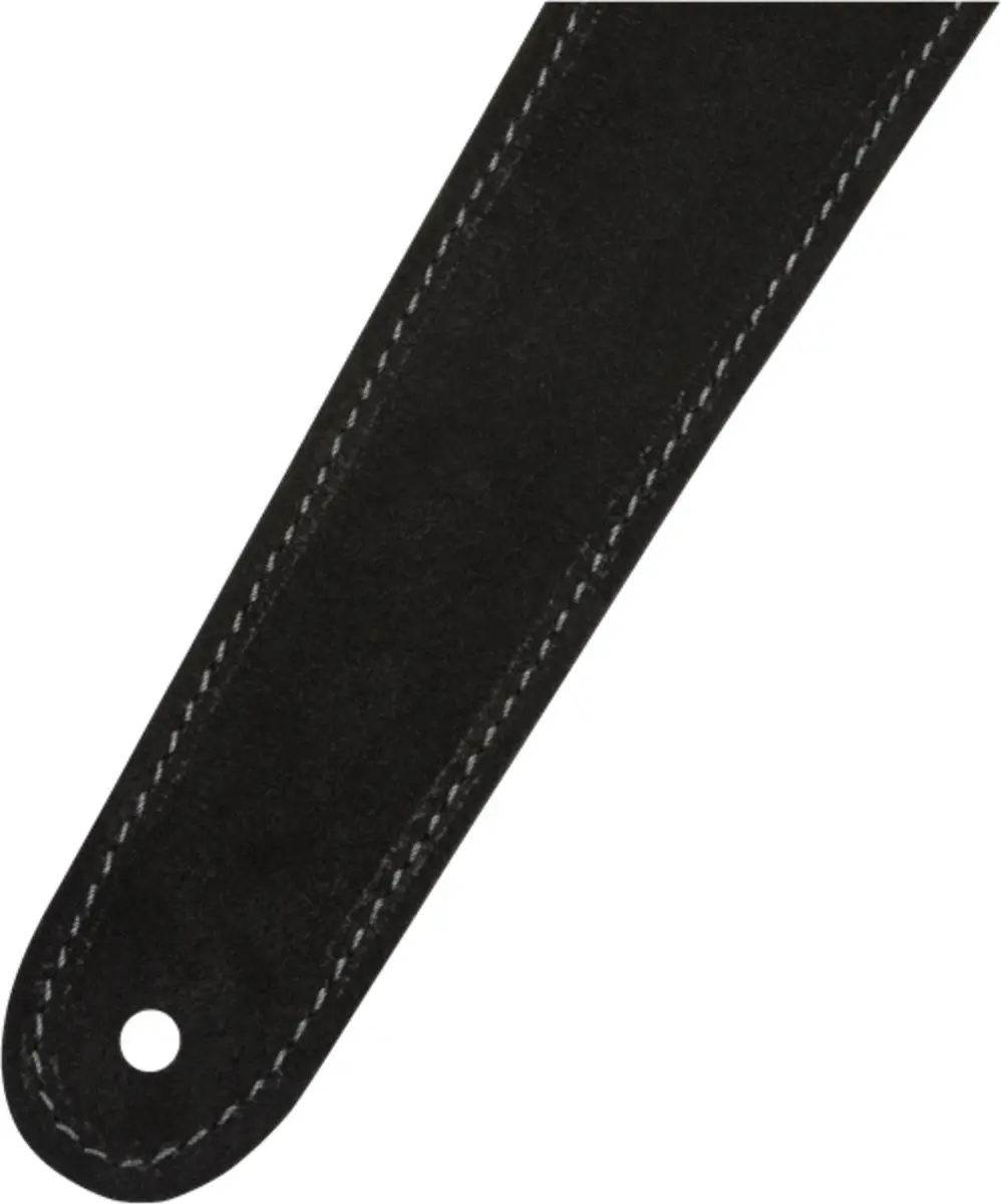 Fender Reversible Suede Gitaarband - Zwart/Grijs - afbeelding 6 van 6
