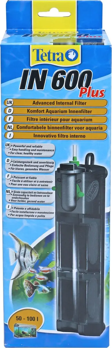 Tetra Tetratec IN600 Plus Aquariumfilter 600 l/h