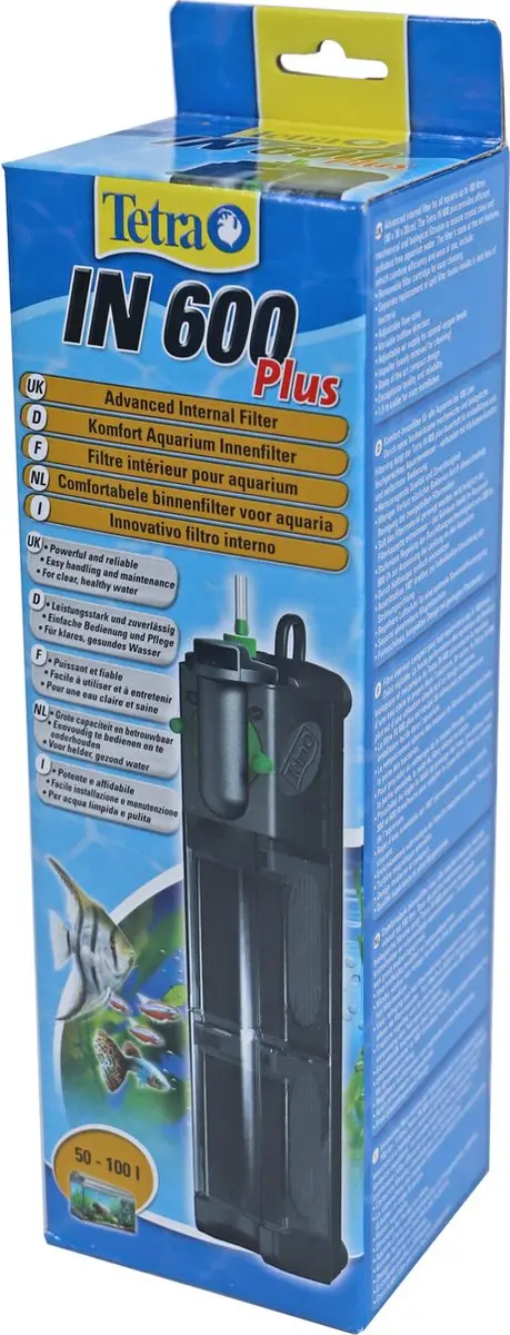 Tetra Tetratec IN600 Plus Aquariumfilter 600 l/h