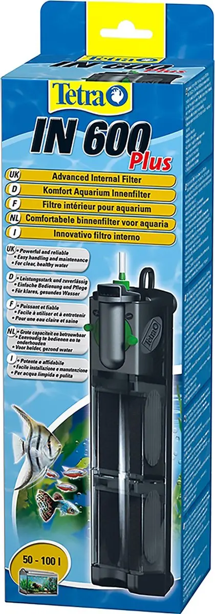 Tetra Tetratec IN600 Plus Aquariumfilter 600 l/h