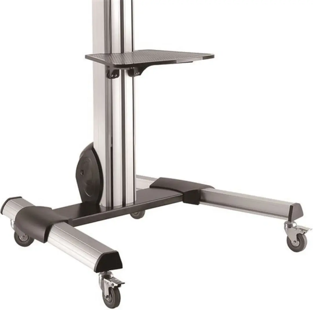Startech TV Standaard Mobiel AV Trolley 32-75" - Zwart-Grijs