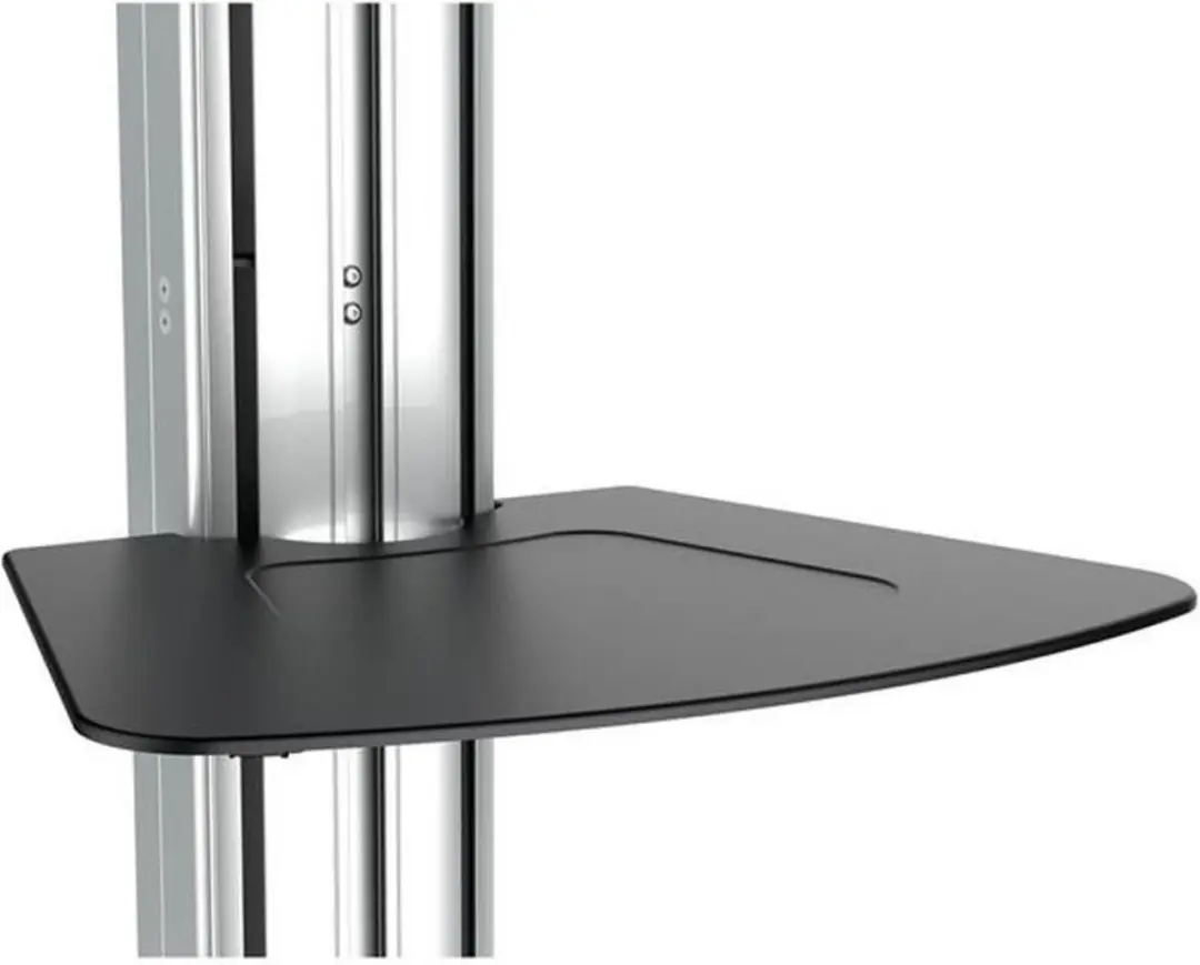 Startech TV Standaard Mobiel AV Trolley 32-75" - Zwart-Grijs