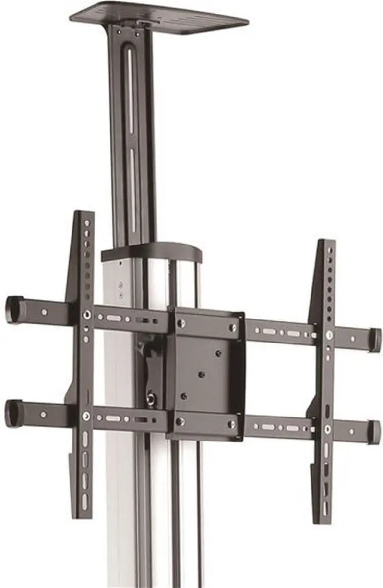 Startech TV Standaard Mobiel AV Trolley 32-75" - Zwart-Grijs