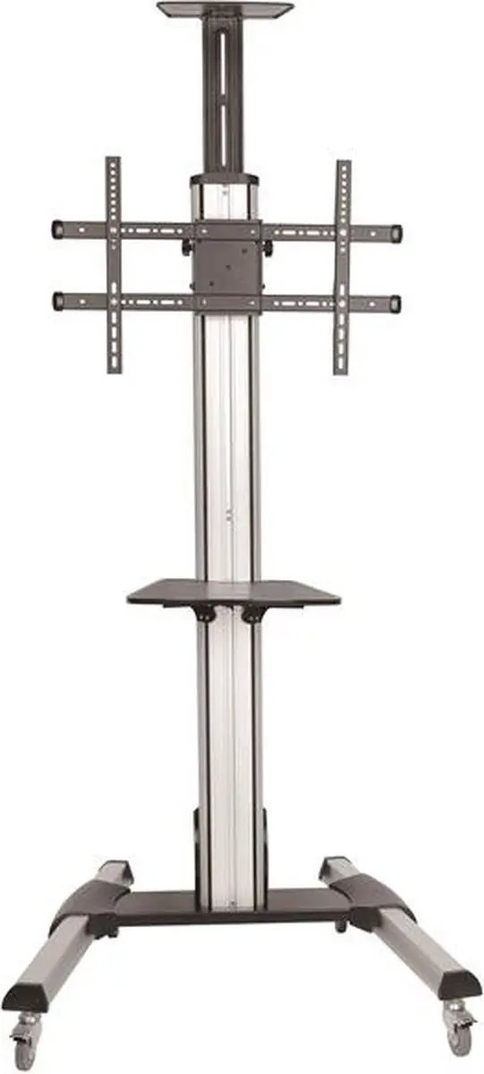 Startech TV Standaard Mobiel AV Trolley 32-75" - Zwart-Grijs