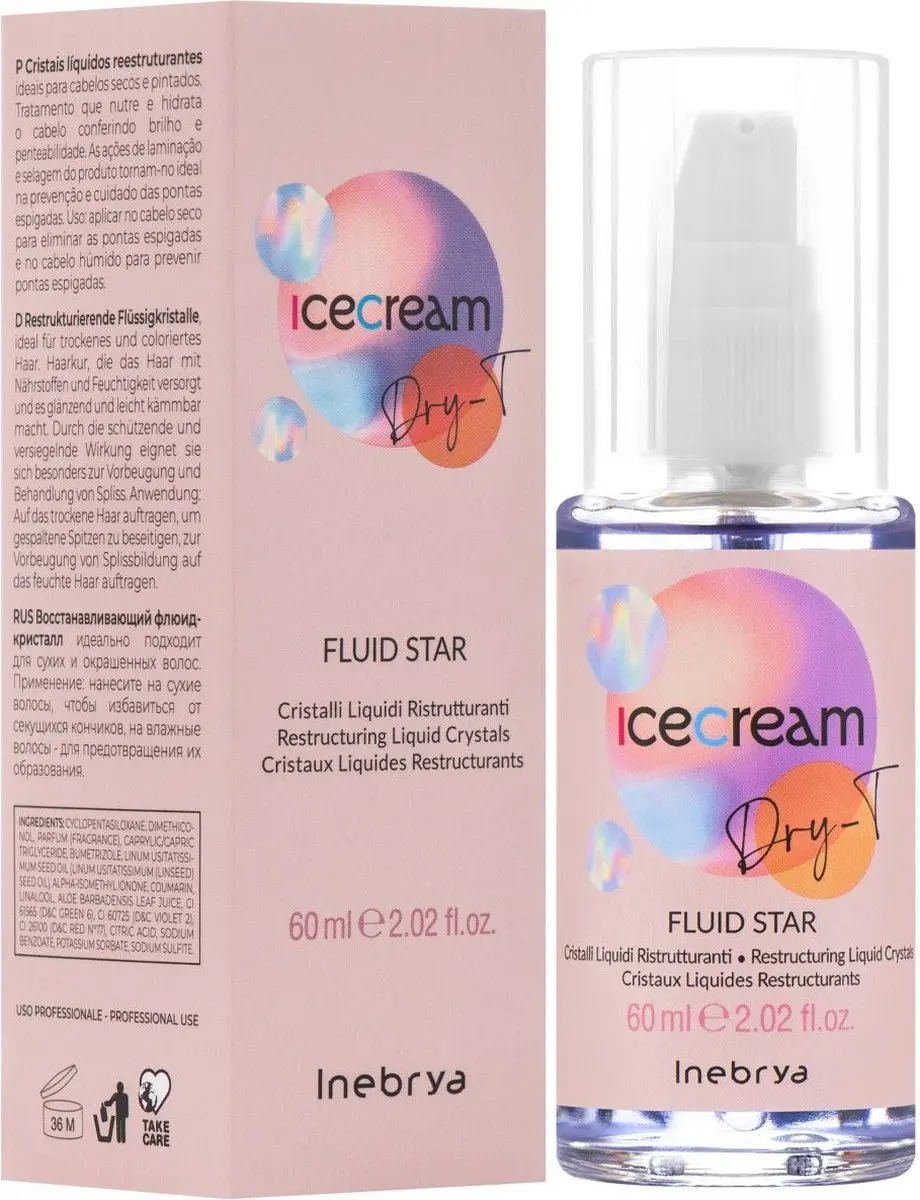 Inebrya Ice Cream Dry-T Haarserum 60ml