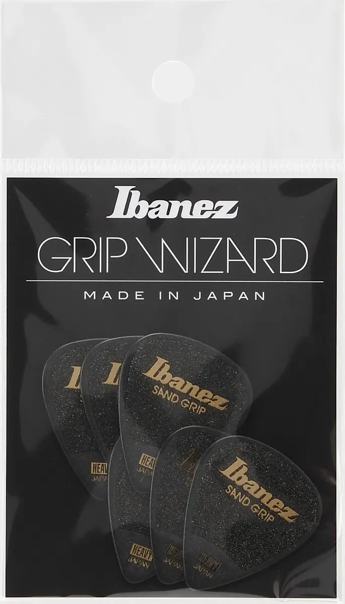 Ibanez Sand Grip Plectrum Heavy 1.00mm - 6 Stuks