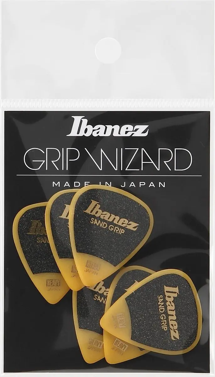 Ibanez Sand Grip Plectrum Heavy 1.00mm - 6 Stuks