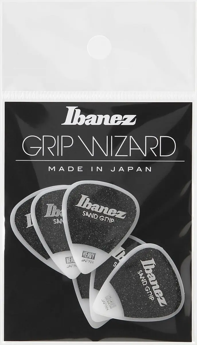 Ibanez Sand Grip Plectrum Heavy 1.00mm - 6 Stuks