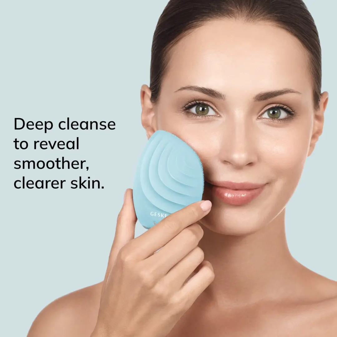GESKE SmartAppGuided Facial Brush 5-in-1 - 14 Snelheden - Turquoise